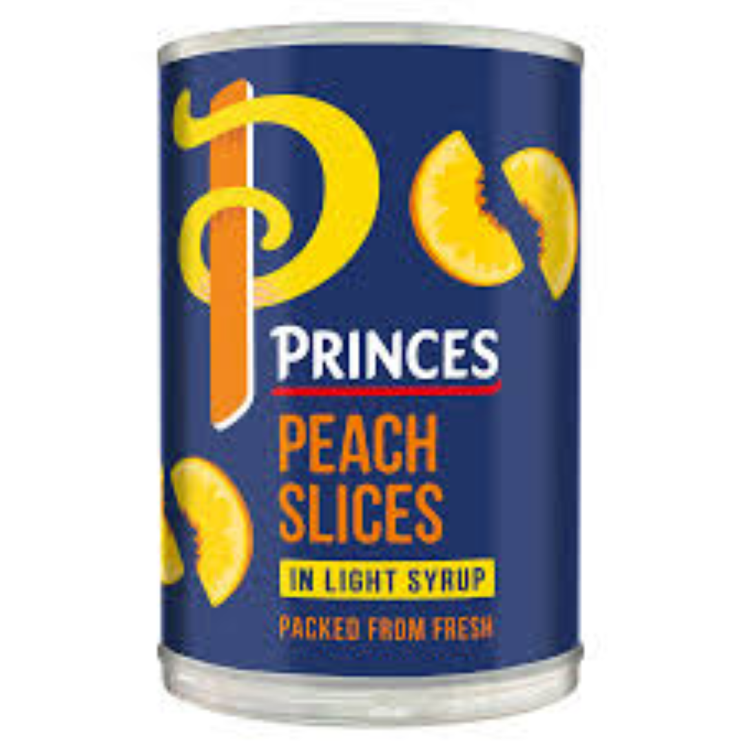 PRINCES PEACH SLICES IN LIGHT SYRUP 410G